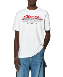 Tričko Diesel T-Just-L3 T-Shirt Biela Xs