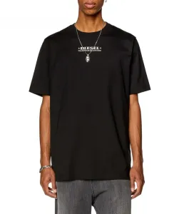 Tričko Diesel T-Just-L4 T-Shirt Čierna S