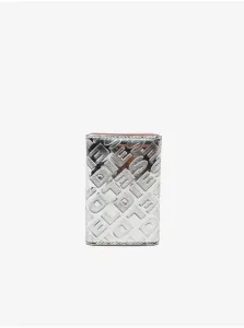 Women's Patterned Wallet in Silver Color Diesel - Women #639174