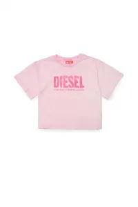 Tričko Diesel Toilfy T-Shirt Ružová 10Y
