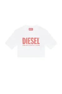 Tričko Diesel Trecrowlogo T-Shirt Biela 10Y