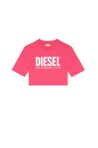 Tričko Diesel Trecrowlogo T-Shirt Červená 12Y