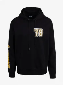 Men's Black Diesel Hoodie - Men's