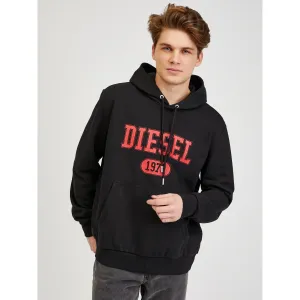 Mikina Diesel S-Ginn-Hood-K25 Sweat-Shirt Čierna Xl