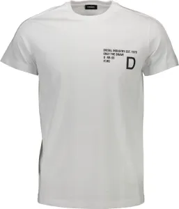 Diesel pánske tričko Farba: Biela, Veľkosť: L #1511490