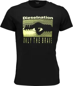 Diesel pánske tričko Farba: čierna, Veľkosť: L #1511534