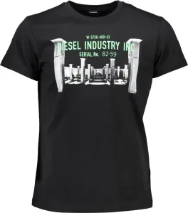 Diesel pánske tričko Farba: čierna, Veľkosť: S #1511523