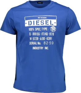 Diesel pánske tričko Farba: Modrá, Veľkosť: L #1511521