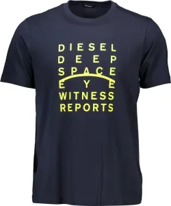 Diesel pánske tričko Farba: Modrá, Veľkosť: L #1511485