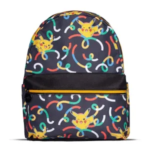 Difuzed Pokémon mini batoh Pikachu - veselý s konfety