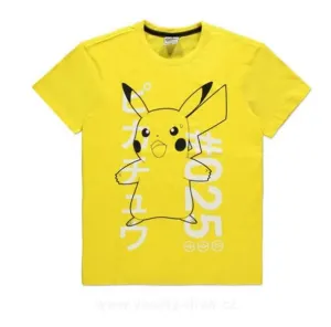 Difuzed Pánske Pokémon tričko Shocked Pikachu vel. XL