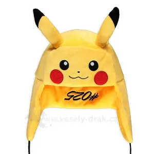Difuzed Čiapka Pokémon Pikachu (Trapper Hat) - 56 cm