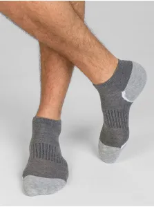 DIM SPORT IN-SHOE 3x - Pánske športové ponožky 3 páry - sivá #7124730