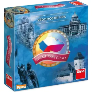 Dino Máme radi Česko rodinná spoločenská hra v krabici 24x24x6cm