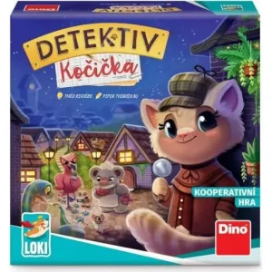 DINO - Detektív Mačička Detská Hra