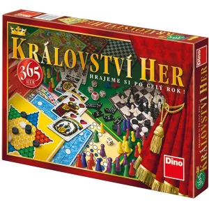 Kráľovstvo 36hier - súbor hier spoločenská hra v krabici 43x30x5cm