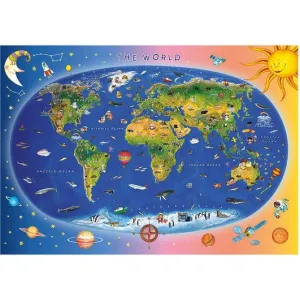 DINO - Detská Mapa 300 Xl Puzzle, Mix Produktov