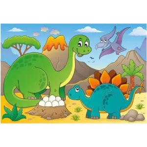 Dino Puzzle Dinosaury 48 dielikov