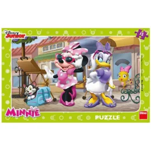 Dino Puzzle Disney doskové Minnie na Montmartri 15 dielikov
