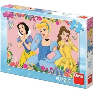 Dino Rozkvitnuté princezné 48 puzzle nové