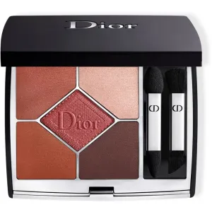 DIOR Diorshow 5 Couleurs Couture Velvet Limited Edition paletka očných tieňov odtieň 869 Red Tartan 7 g