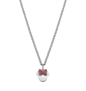 Disney Krásny oceľový náhrdelník Minnie Mouse N600583RPL-B.CS