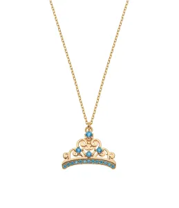 Disney Pôvabný pozlátený náhrdelník Princess NS00020YZBL-157.CS (retiazka, prívesok)