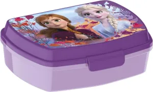 Disney Plastový desiatový box Ľadové kráľovstvo 17,5x14,5x6,5cm