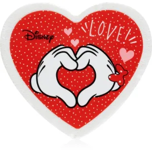 Disney Mickey&Minnie šumivá guľa do kúpeľa pre deti Love red 150 g
