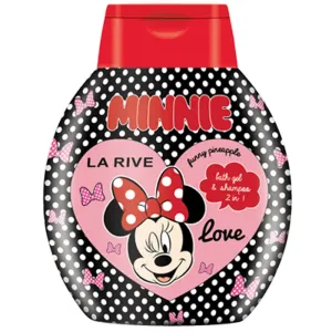 Disney Minnie sprchový gél a šampón na vlasy pre deti 250 ml