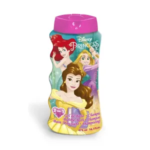 Disney Princess Bubble Bath and Shampoo sprchový a kúpeľový gél pre deti 475 ml