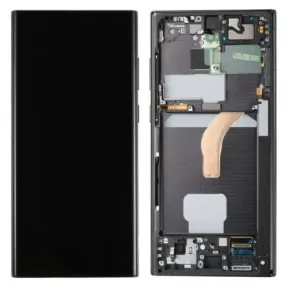 OLED displej Samsung Galaxy S23 Ultra s rámem (černý)