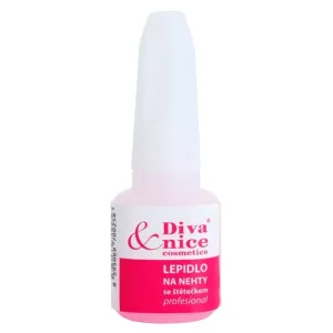 Diva & Nice Cosmetics Accessories lepidlo na nechty so štetčekom