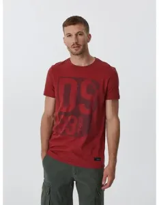 Pánske tričko s potlačou LAIRD VII S1813 červená