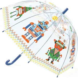 Djeco Krásny dizajnový dáždnik – Roboti