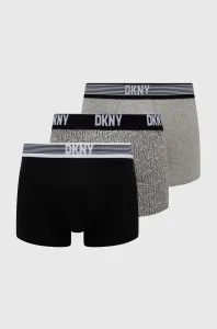 DKNY GENEVA Pánske boxerky, sivá, veľkosť #4232449