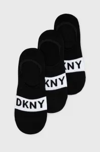 Ponožky Dkny (3-pack) pánske, čierna farba #179066