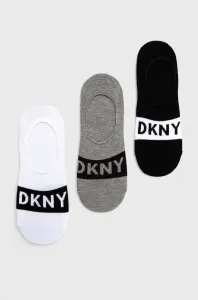 Ponožky Dkny (3-pack) pánske, šedá farba
