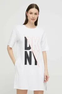 Nočná košeľa Dkny dámska, biela farba #9259961