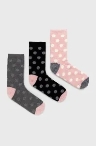 Ponožky Dkny dámske, čierna farba #171360