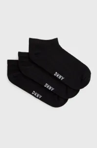 Ponožky Dkny dámske, čierna farba #4587339