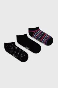 Ponožky Dkny dámske, čierna farba #197680