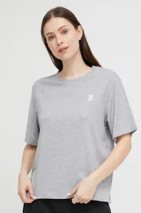 Pyžamové tričko Dkny šedá farba