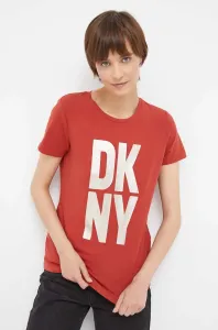 Tričko Dkny dámsky, červená farba