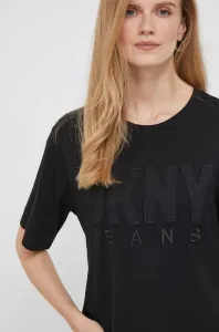 Čierne tričká DKNY