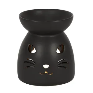 Keramická aromalampa čierna mačka II #2487862