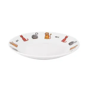 Keramický tanier s tromi mačkami #5430806