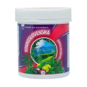 Dobré zo Slovenska STAROSLOVENSKÁ hrejivá masť masážny prípravok 250 ml #125452