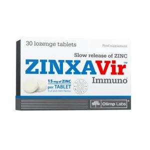 Dobré zo Slovenska Zinxavir Immuno 30 tabliet
