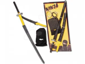 Dohány detský ninja set 746 čierno-žltý